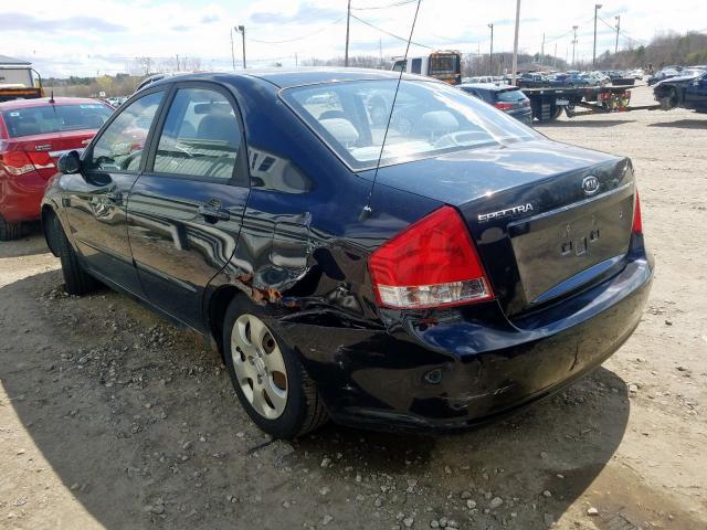 KNAFE222595621172 - 2009 KIA SPECTRA EX  photo 3