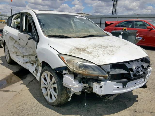 JM1BL1S66A1109940 - 2010 MAZDA 3 S WHITE photo 1