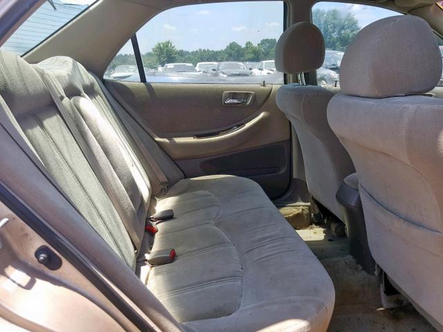 1HGCG6696YA113167 - 2000 HONDA ACCORD SE GOLD photo 6