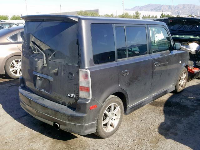 JTLKT324564062727 - 2006 TOYOTA SCION XB 灰色 照片 4