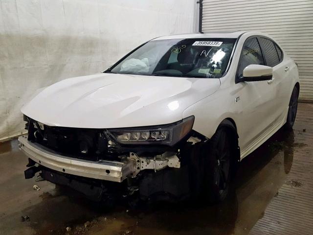 19UUB1F69KA000669 - 2019 ACURA TLX WHITE photo 2