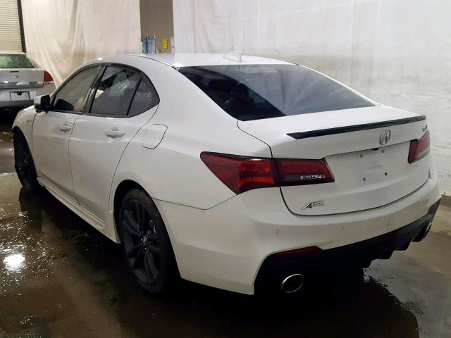 19UUB1F69KA000669 - 2019 ACURA TLX WHITE photo 3