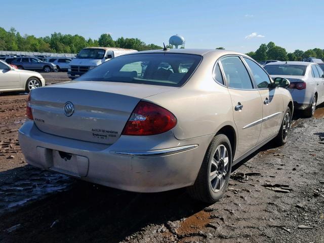 2G4WC582X81157986 - 2008 BUICK LACROSSE C TAN photo 4