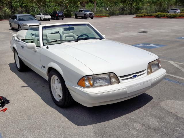 1FACP44E2PF169987 - 1993 FORD MUSTANG LX WHITE photo 1