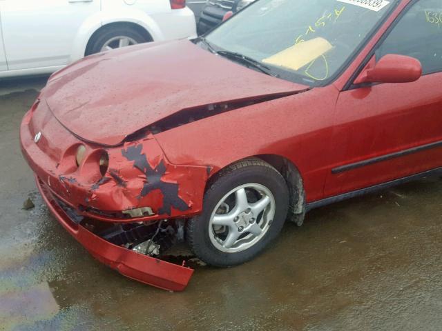 JH4DB7653SS008297 - 1995 ACURA INTEGRA LS RED photo 9