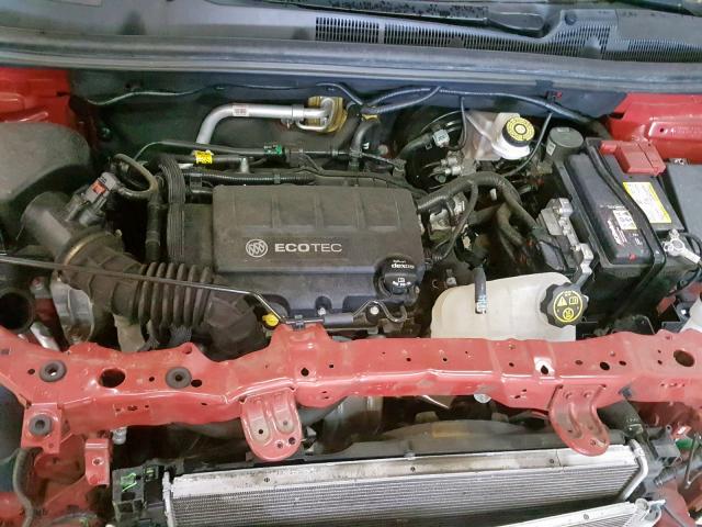 KL4CJHSB2FB267929 - 2015 BUICK ENCORE PRE RED photo 7