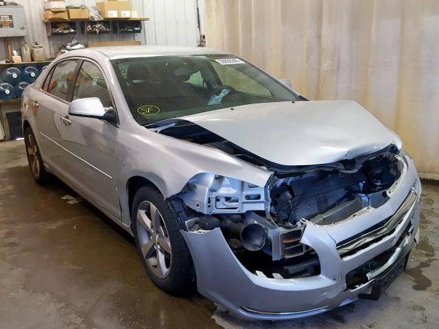 1G1ZC5EUXCF129266 - 2012 CHEVROLET MALIBU 1LT SILVER photo 1