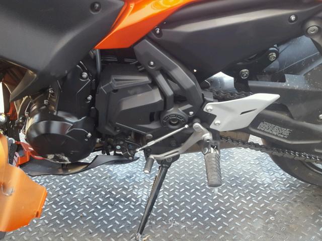 JKAEXEJ15HDA01555 - 2017 KAWASAKI EX650 J ნარინჯისფერი ფოტო 7