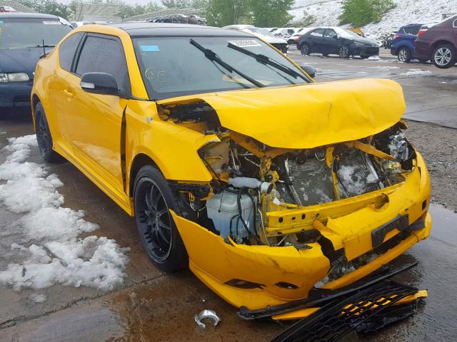 JTKJF5C70C3024593 - 2012 TOYOTA SCION TC ყვითელი ფოტო 1