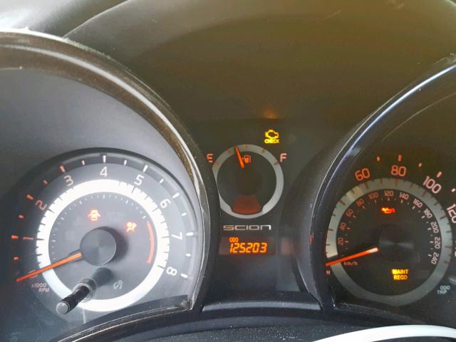 JTKJF5C70C3024593 - 2012 TOYOTA SCION TC ყვითელი ფოტო 8