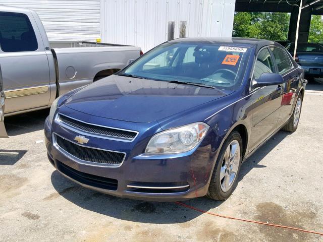 1G1ZH57B29F158346 - 2009 CHEVROLET MALIBU 1LT 蓝色 照片 2