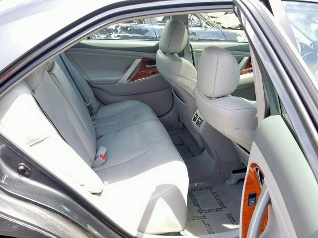 4T4BF3EK5AR047829 - 2010 TOYOTA CAMRY BASE GRAY photo 6