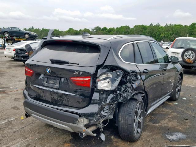 WBXHT3Z36H4A58259 - 2017 BMW X1 XDRIVE2 BLACK photo 4