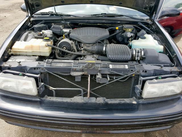 1G1BL52P1SR129119 - 1995 CHEVROLET CAPRICE / BLACK photo 7