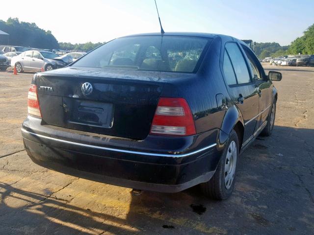 3VWRK69M44M032167 - 2004 VOLKSWAGEN JETTA GL BLACK photo 4