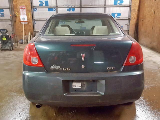 1G2ZH558464285044 - 2006 PONTIAC G6 GT GREEN photo 10