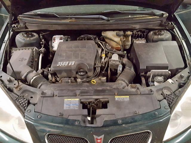 1G2ZH558464285044 - 2006 PONTIAC G6 GT GREEN photo 7