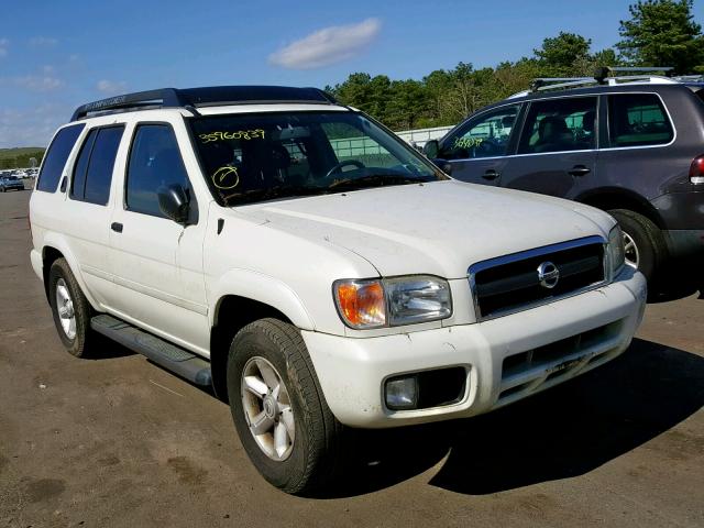 JN8DR09Y44W919815 - 2004 NISSAN PATHFINDER WHITE photo 1