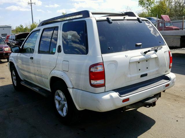 JN8DR09Y44W919815 - 2004 NISSAN PATHFINDER WHITE photo 3