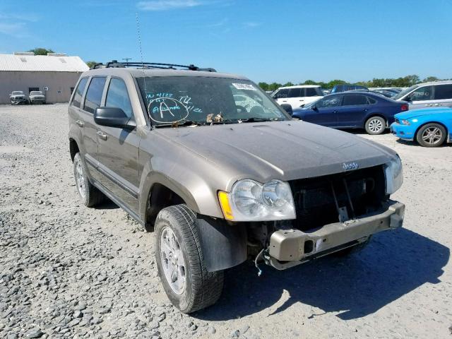 1J4HR58225C595378 - 2005 JEEP GRAND CHER BEIGE photo 1