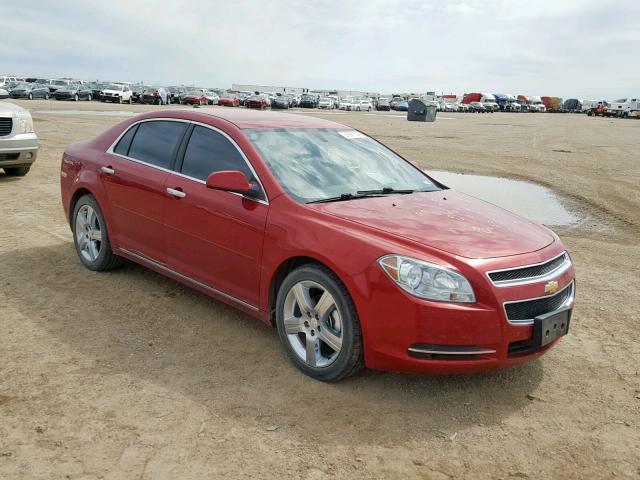 1G1ZC5E0XCF261893 - 2012 CHEVROLET MALIBU 1LT 红色 照片 1