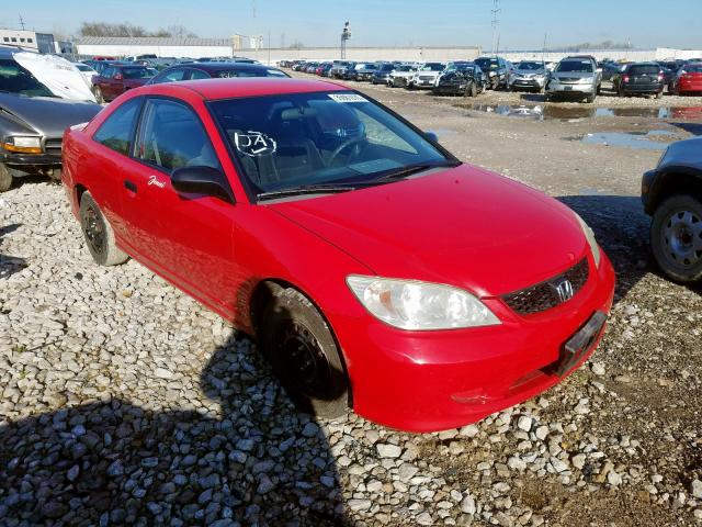 1HGEM21145L069522 - 2005 HONDA CIVIC DX VP  photo 1