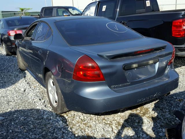 2G2WP552671134530 - 2007 PONTIAC GRAND PRIX TEAL photo 3