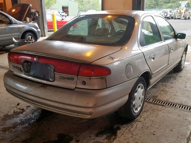 1MELM6532TK606186 - 1996 MERCURY MYSTIQUE G TAN photo 4