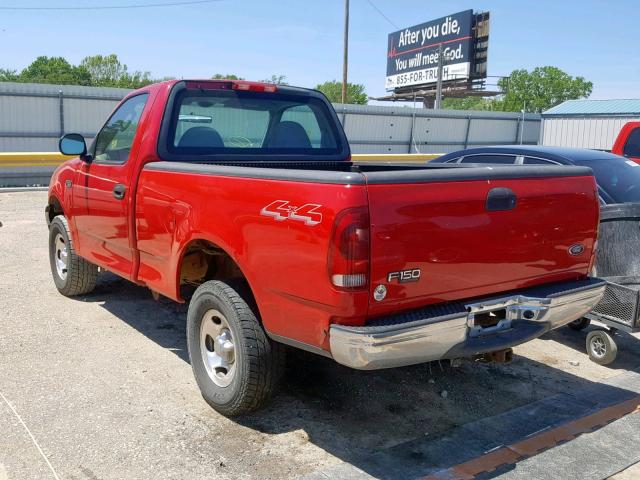 2FTRF182X4CA08378 - 2004 FORD F-150 HERI RED photo 3