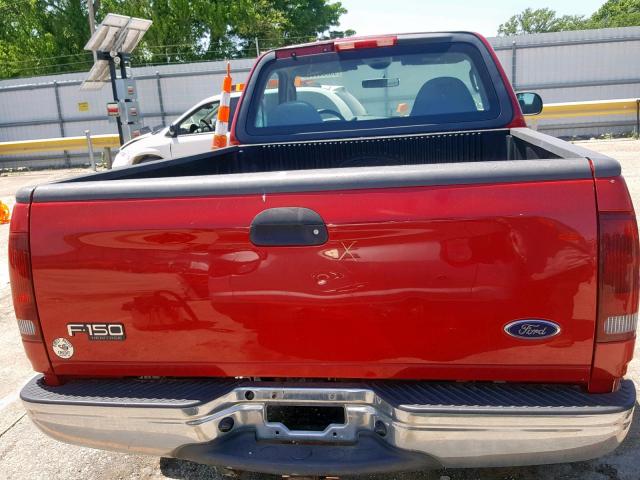 2FTRF182X4CA08378 - 2004 FORD F-150 HERI RED photo 6