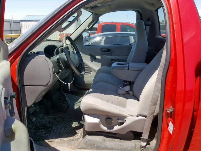 2FTRF182X4CA08378 - 2004 FORD F-150 HERI RED photo 9