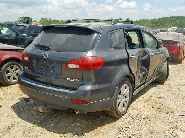 4S4WX91D294404219 - 2009 SUBARU TRIBECA GRAY photo 4