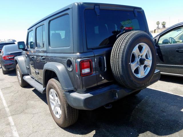 1C4HJXDG2KW509166 - 2019 JEEP WRANGLER UNLIMITED SPORT  photo 3