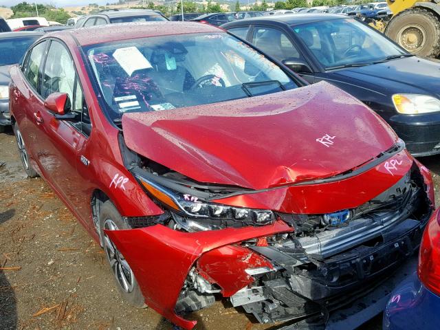 JTDKARFP5J3091815 - 2018 TOYOTA PRIUS PRIM 红色 照片 1