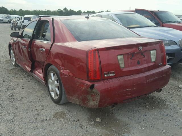 1G6DW67V480171529 - 2008 CADILLAC STS RED photo 3