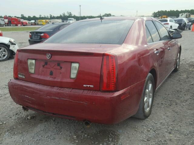 1G6DW67V480171529 - 2008 CADILLAC STS RED photo 4