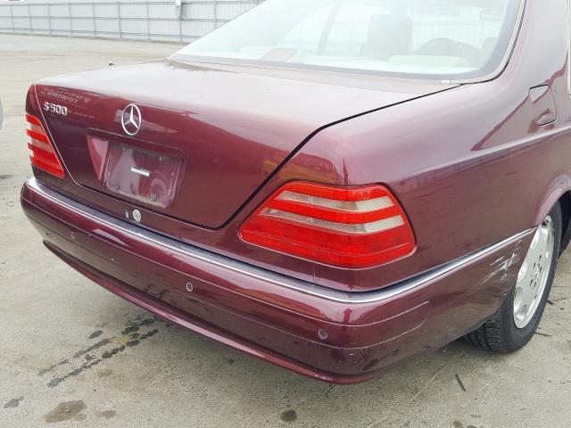 WDBGA70G5VA352167 - 1997 MERCEDES-BENZ S 500  photo 9