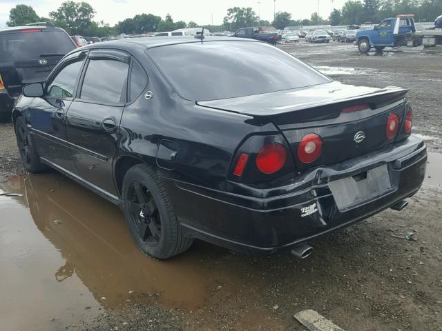 2G1WP551359129456 - 2005 CHEVROLET IMPALA SS BLACK photo 3