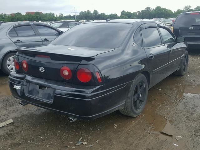 2G1WP551359129456 - 2005 CHEVROLET IMPALA SS BLACK photo 4