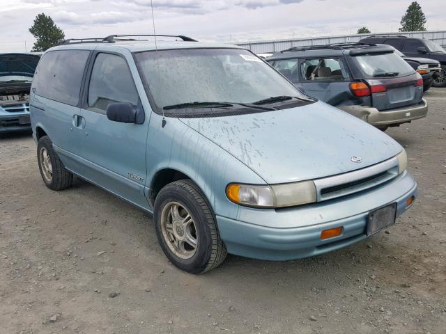 4N2DN11W2RD834432 - 1994 NISSAN QUEST XE BLUE photo 1