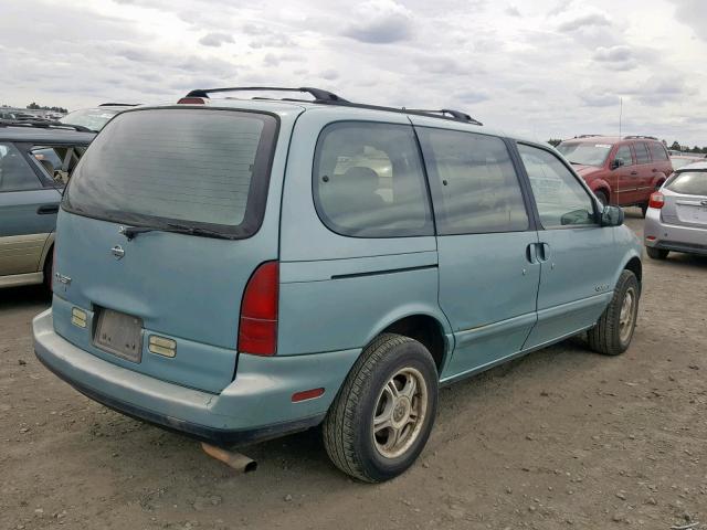 4N2DN11W2RD834432 - 1994 NISSAN QUEST XE BLUE photo 4