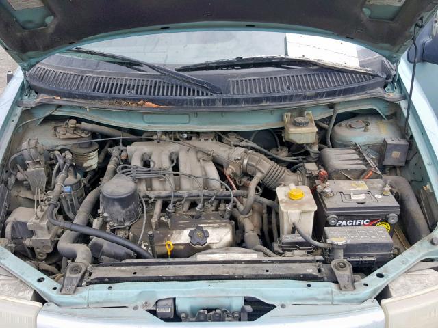 4N2DN11W2RD834432 - 1994 NISSAN QUEST XE BLUE photo 7