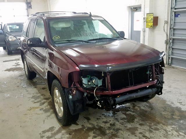 1GKDT13S462292877 - 2006 GMC ENVOY BURGUNDY photo 1