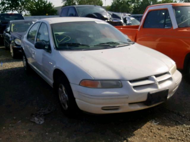 1B3EJ46X2WN268897 - 1998 DODGE STRATUS WHITE photo 1