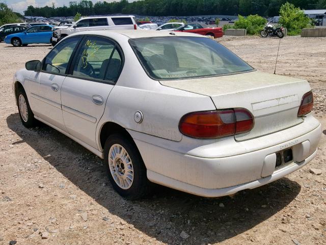 1G1ND52J6Y6144019 - 2000 CHEVROLET MALIBU WHITE photo 3