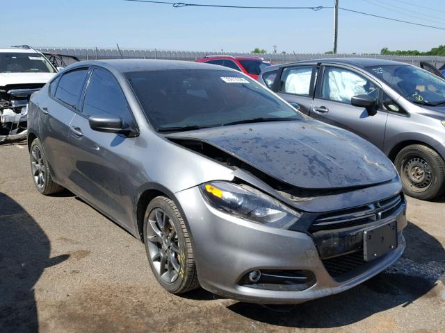 1C3CDFBAXDD159086 - 2013 DODGE DART SXT GRAY photo 1