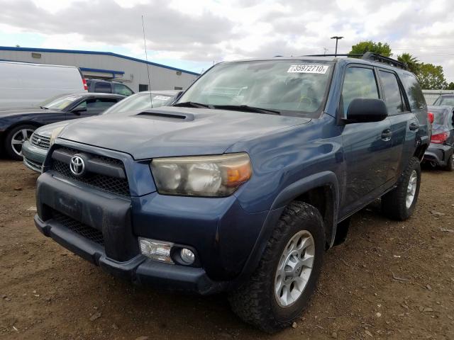 JTEBU5JR9A5014504 - 2010 TOYOTA 4RUNNER SR5  photo 2