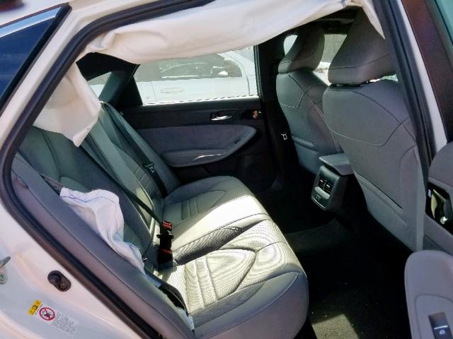 4T1BZ1FB4KU015136 - 2019 TOYOTA AVALON XLE WHITE photo 6