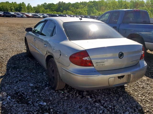 2G4WC582561307497 - 2006 BUICK LACROSSE C SILVER photo 3