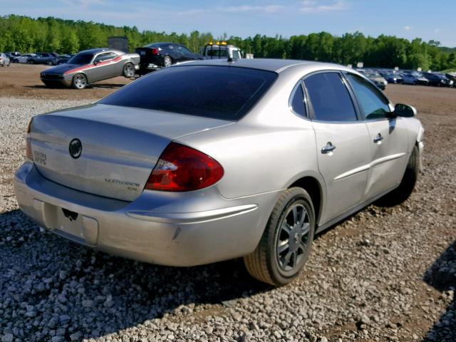 2G4WC582561307497 - 2006 BUICK LACROSSE C SILVER photo 4